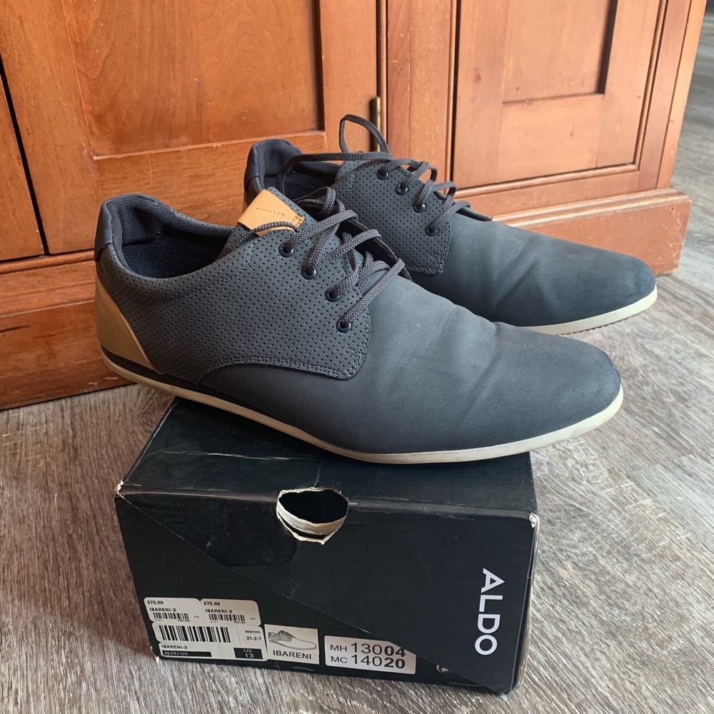 Aldo men’s ibareni Navy blue shoe